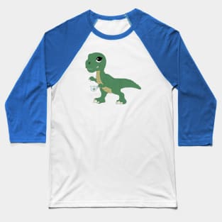 Tea Rex Baseball T-Shirt